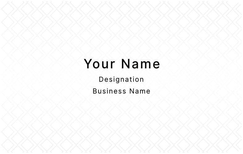 Beeps Card Pearl White Front